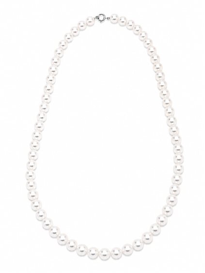 Collier Idee Preziose dal 1987 Femme in Or blanc Perla IP.CK18B/31P - IP.CK18B/31P